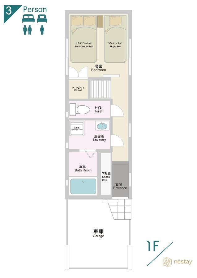 Nestay Villa Tokyo Sugamo Exterior foto